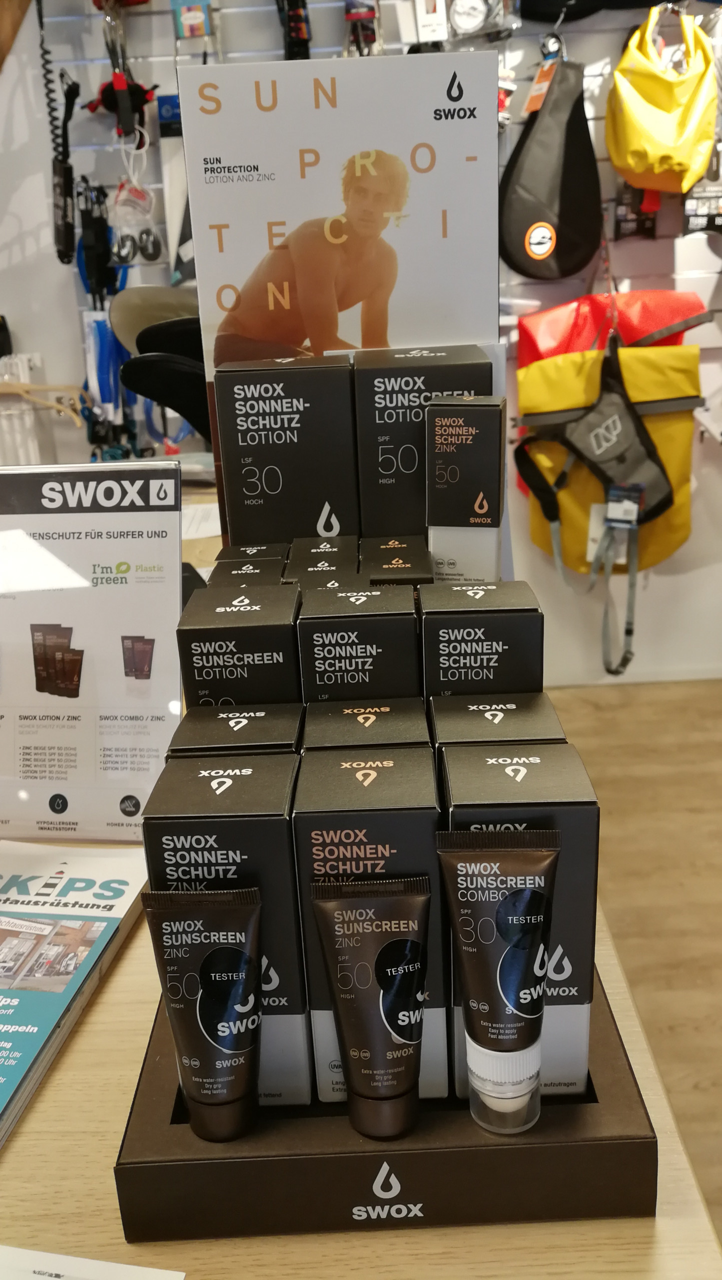 Sonnenschutz für Wassersport