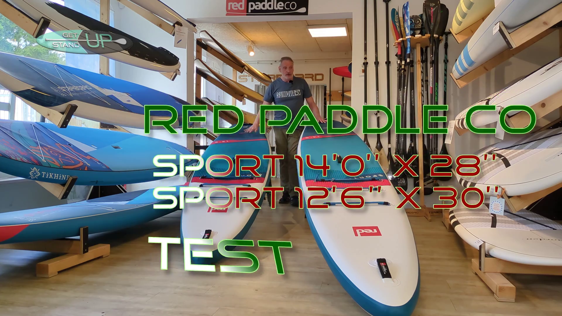 Video: Test Red Paddle co Sport 12’6 & 14’0