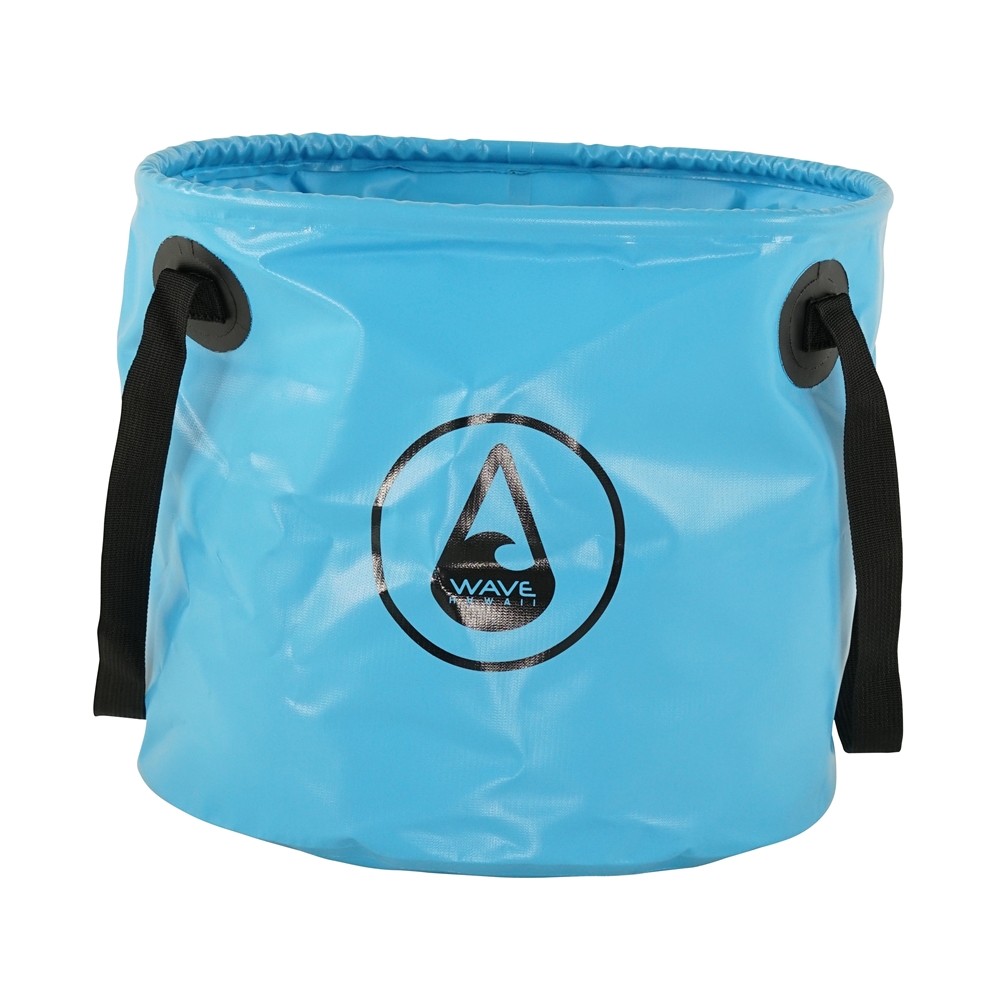 WAVE HAWAII Beach Bucket blue 2.JPG