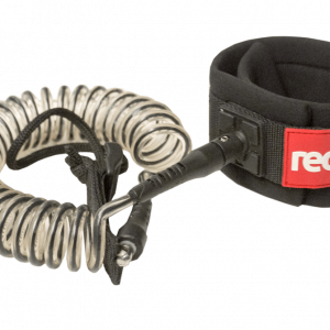 Red paddle Coiled Leash