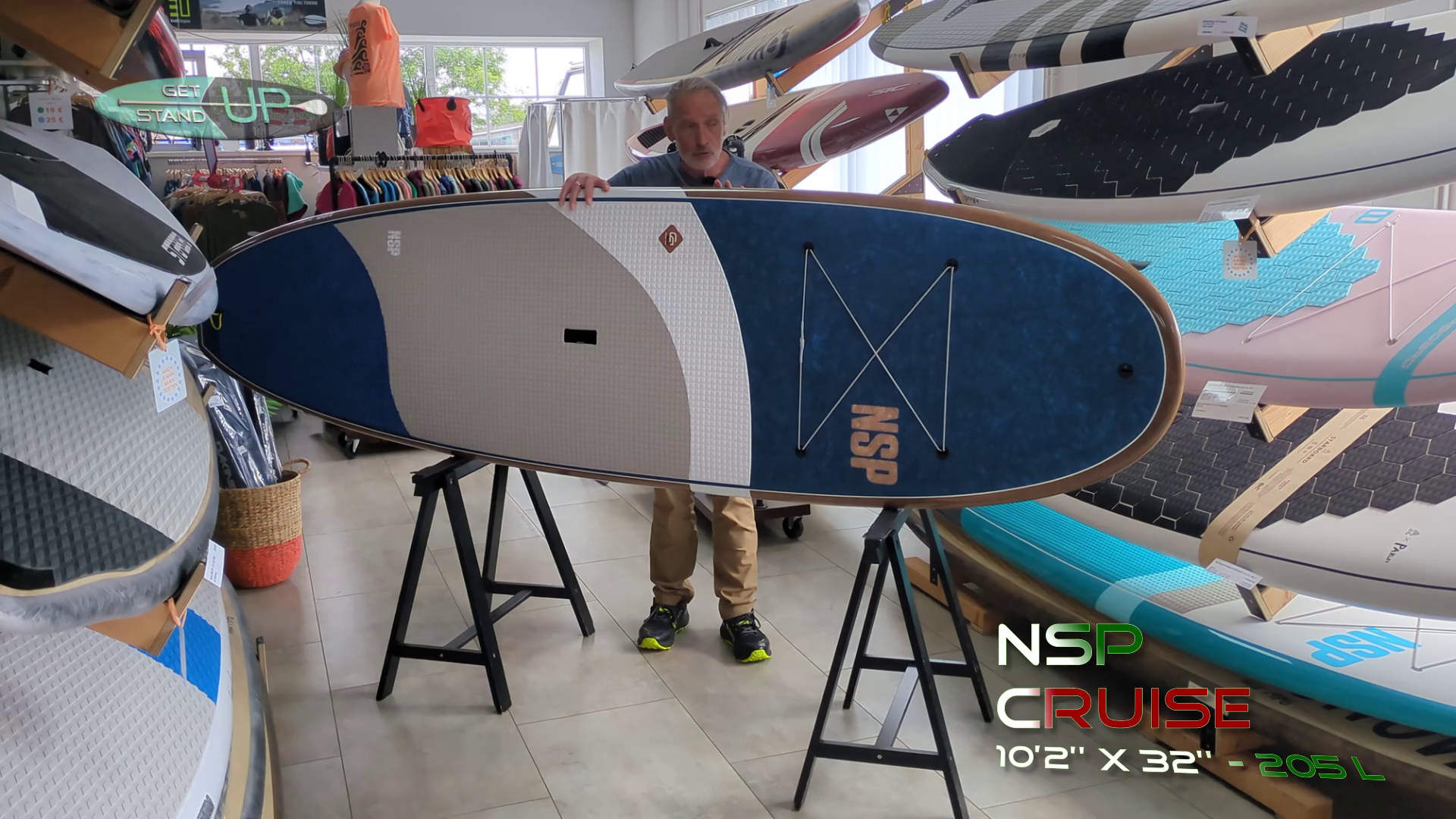 Video: NSP Cruise 10’2” x 32” cocoflax Test